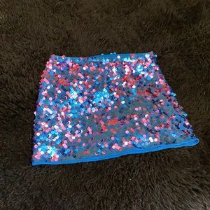 Limited Sequin skirt (size 7)